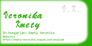 veronika kmety business card